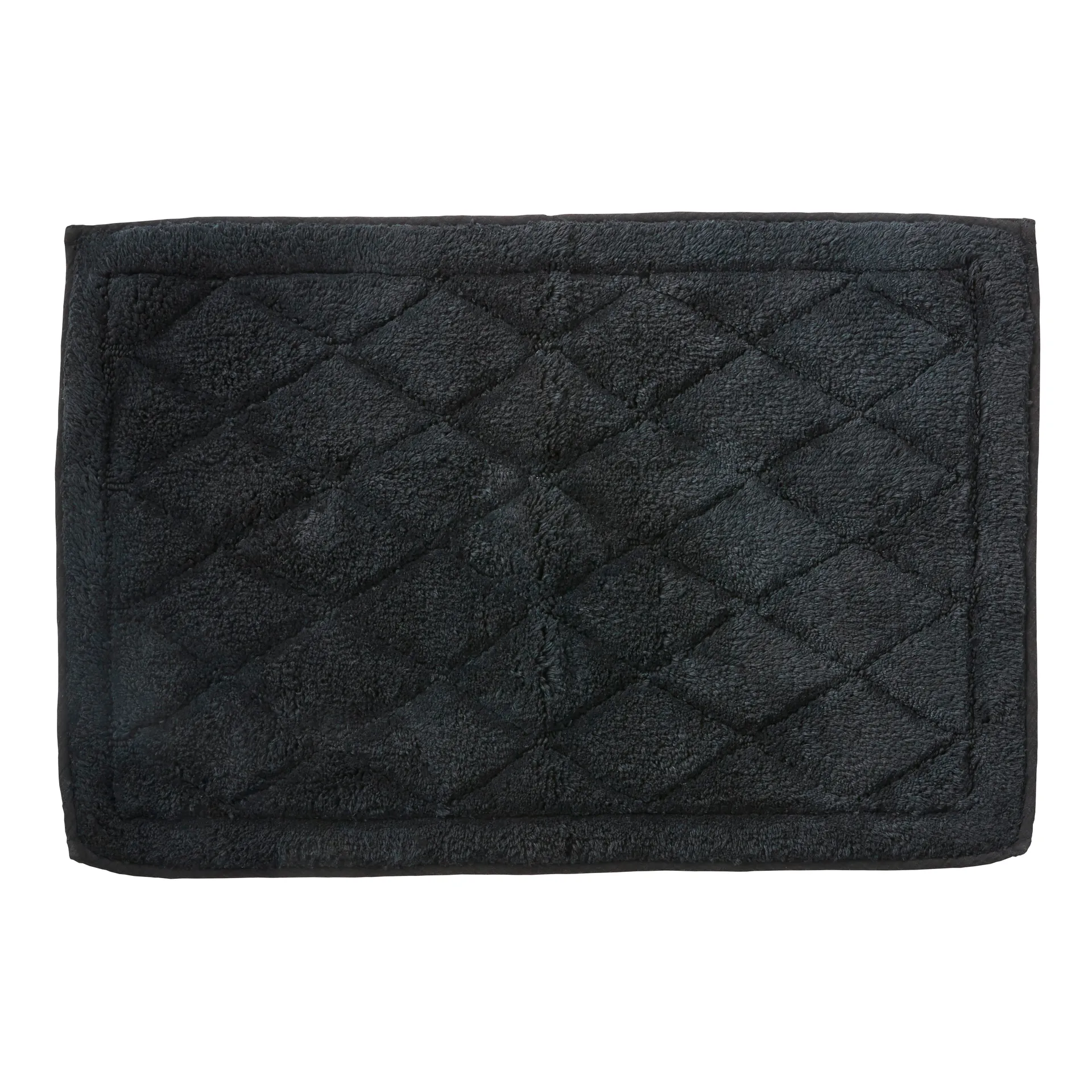 Portia badkamermat 60x90 cm, Zwart Lene Bjerre