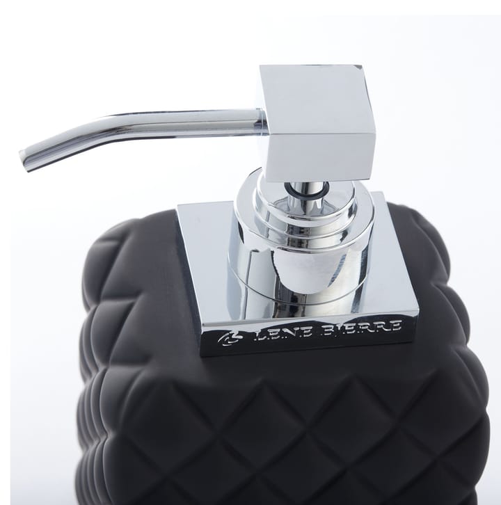 Portia zeepdispenser, Zwart-zilver Lene Bjerre