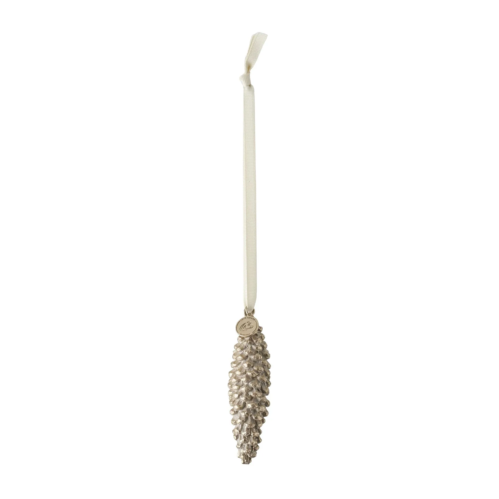 Sella kersthanger dennenappel 9 cm, Antiek goud Lene Bjerre