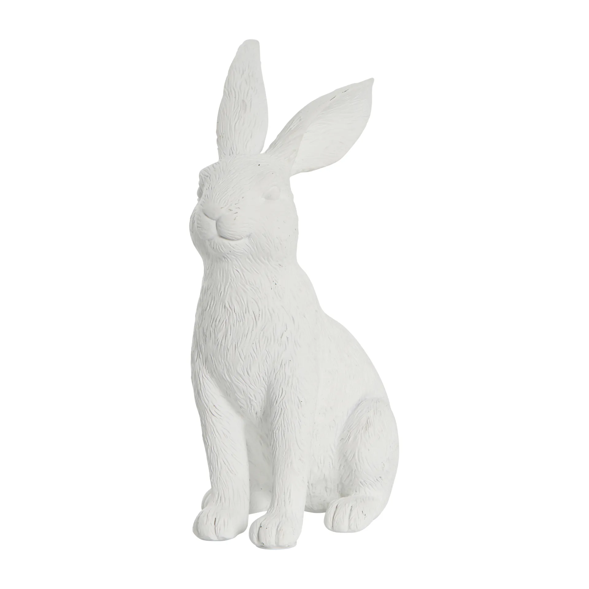 Semina paashaas zittend 17,2 cm, White Lene Bjerre