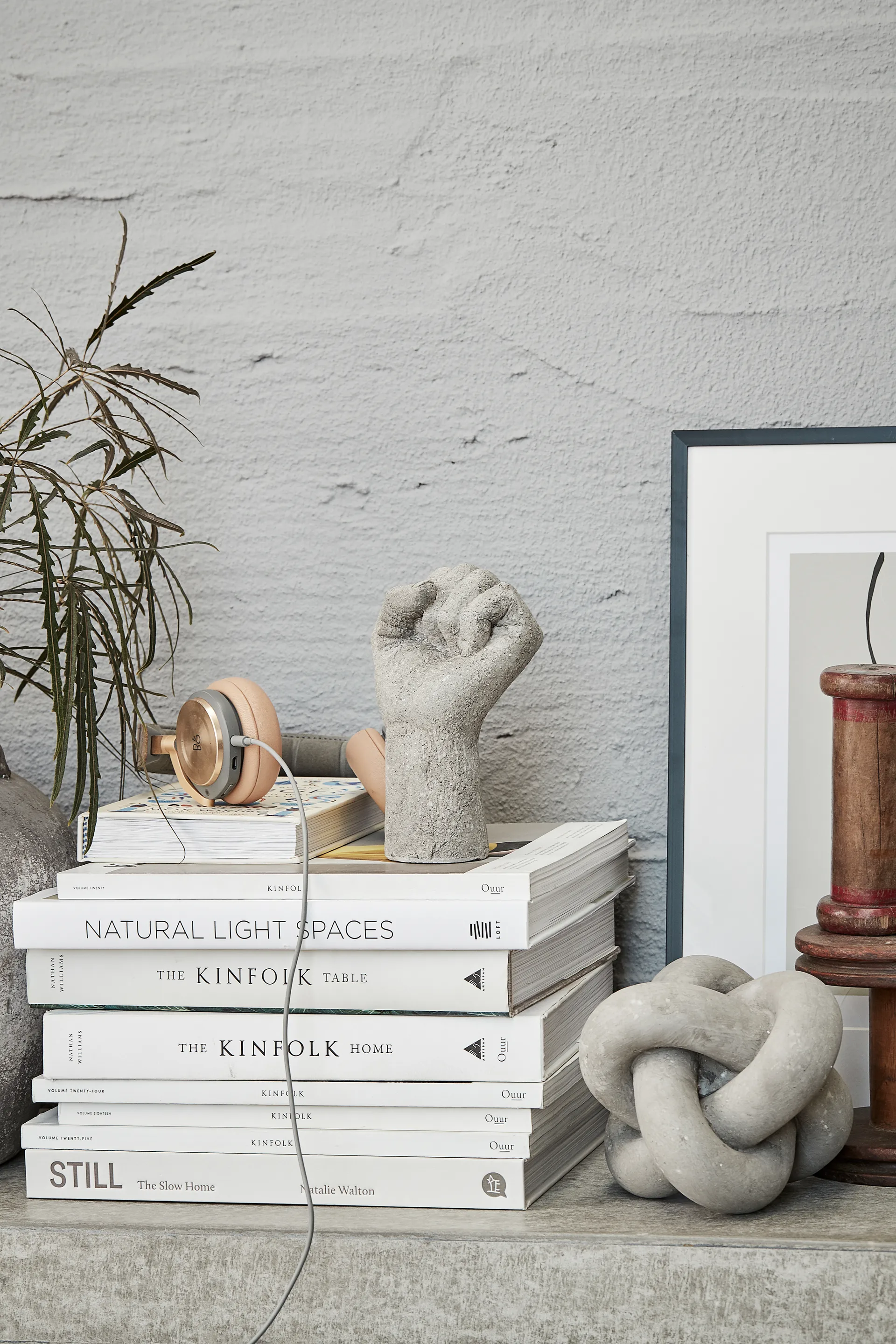 Serafina decoratie knoop 13 cm, Grey Lene Bjerre