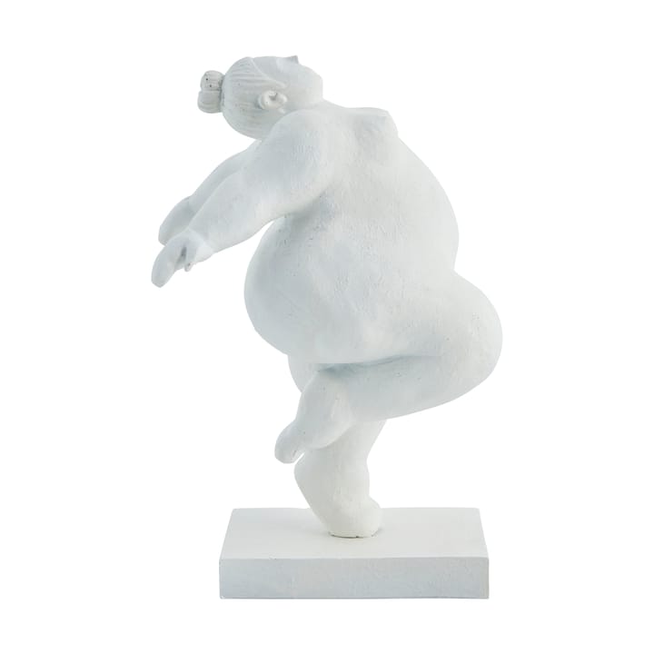Serafina decoratie vrouw dansend 23 cm - White - Lene Bjerre