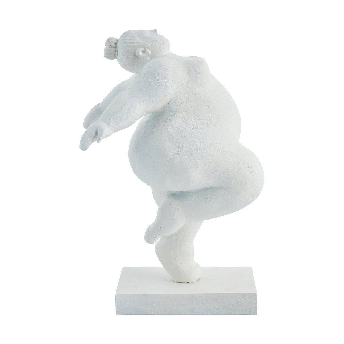 Lene Bjerre Serafina decoratie vrouw dansend 23 cm White