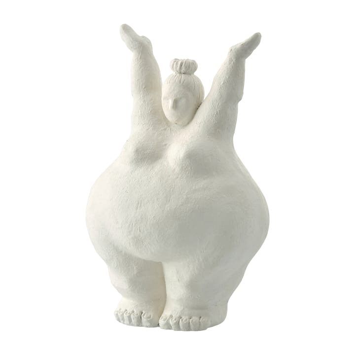 Serafina decoratie vrouw staand 28 cm - White - Lene Bjerre