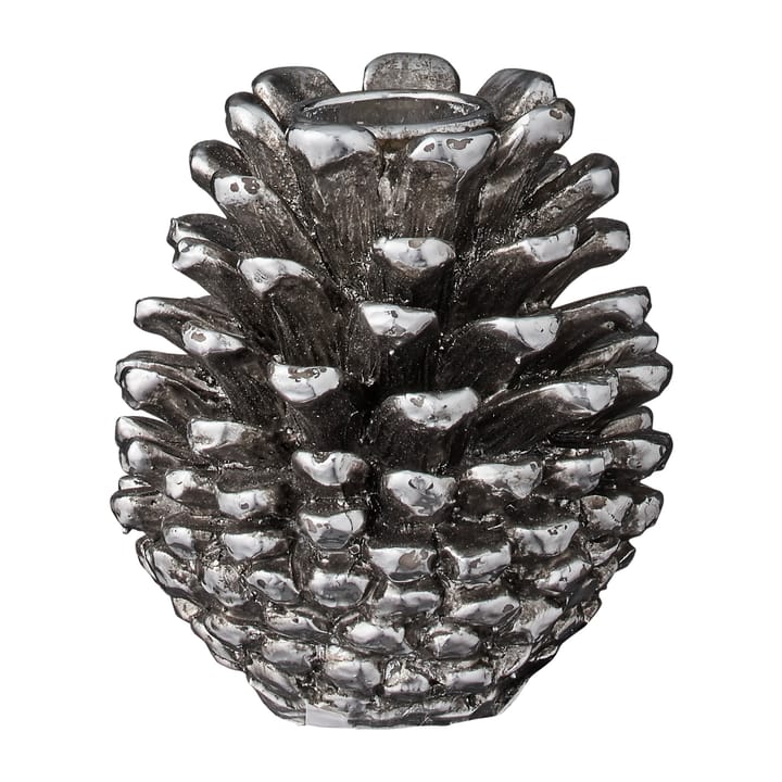 Serafina kandelaar 8 cm - antique silver - Lene Bjerre