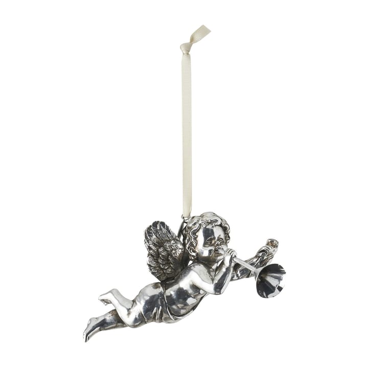 Serafina kersthanger engel 13 cm, Antiek zilver Lene Bjerre