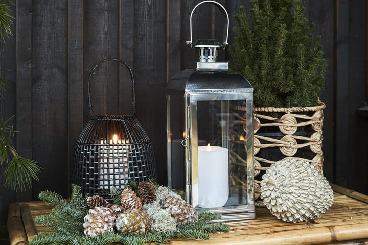Serafina liggende dennenappel 16 cm, Antiek goud Lene Bjerre