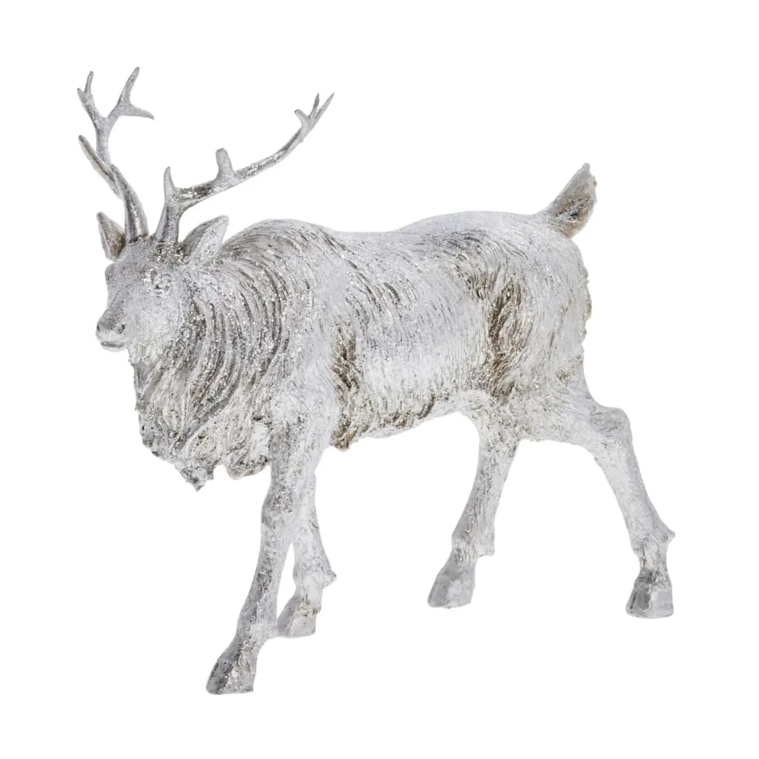 Sessia hert 20 cm, Zilver Lene Bjerre