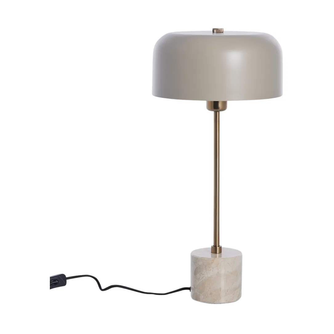 Sofillia tafellamp 53 cm, Linen-Light gold Lene Bjerre