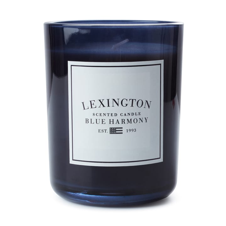 Blue Harmony geurkaars 60 uur, Dark blue Lexington