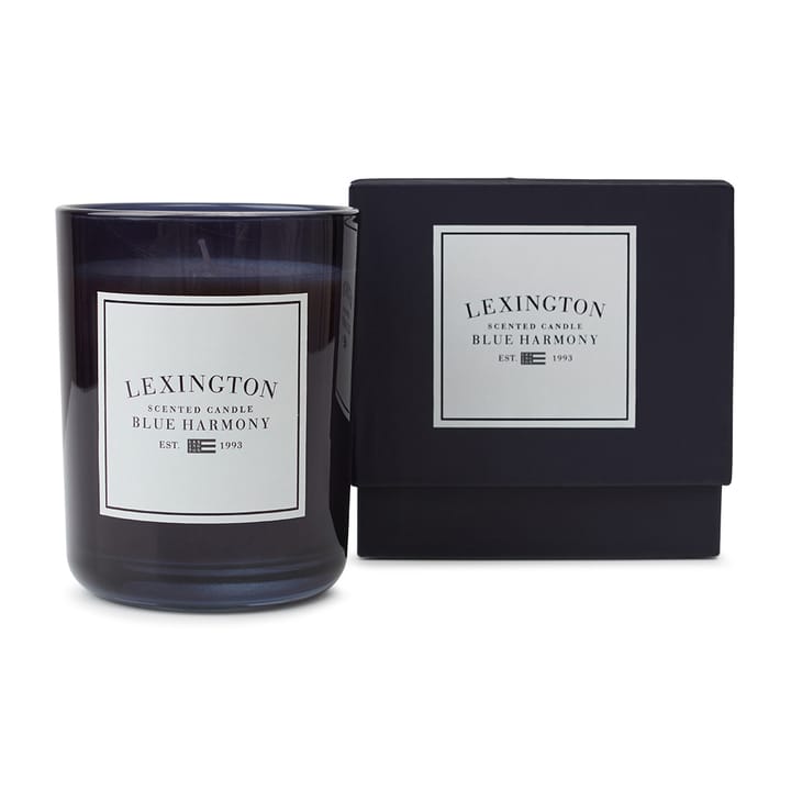 Blue Harmony geurkaars 60 uur, Dark blue Lexington