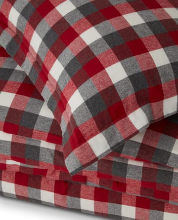 Checked Flannel beddengoedset - 2x50x60 cm, 220x220 cm - Lexington