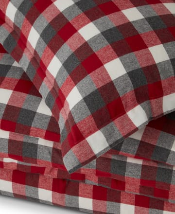 Checked Flannel beddengoedset - 50x60 cm, 150x210 cm - Lexington
