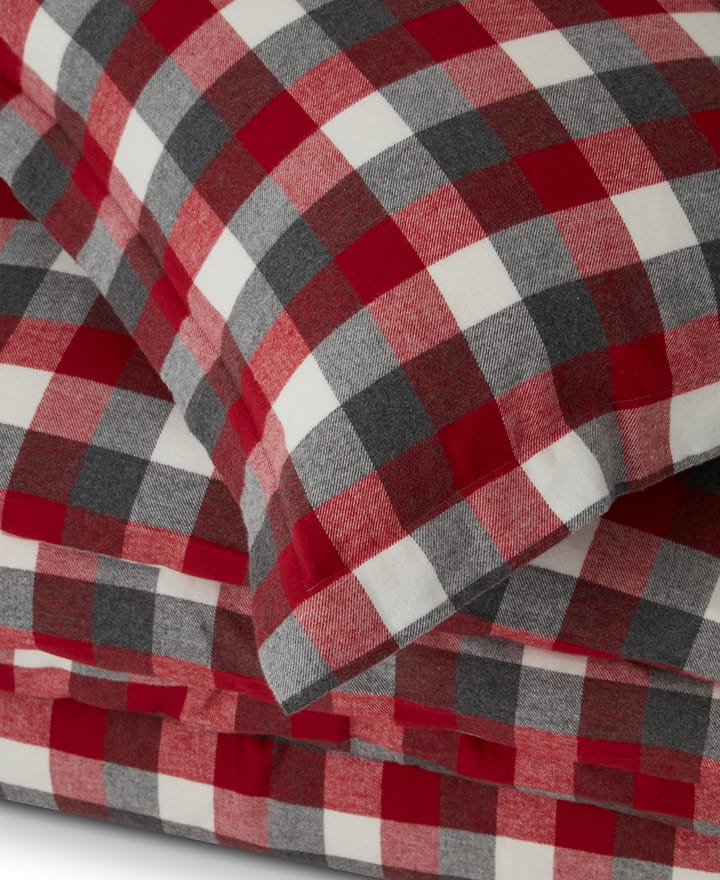 Checked Flannel beddengoedset, 50x60 cm, 150x210 cm Lexington