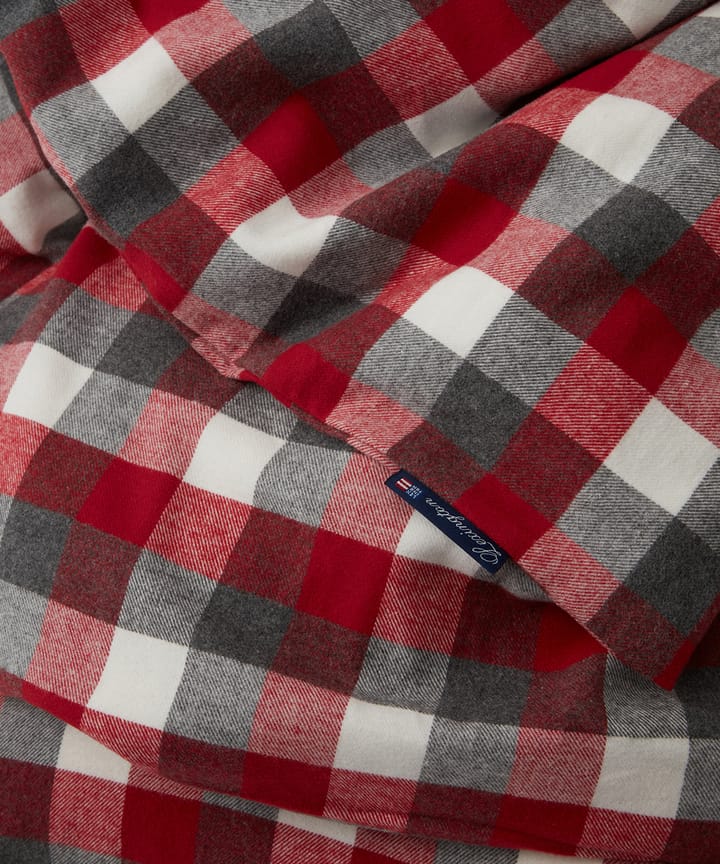 Checked Flannel beddengoedset, 50x60 cm, 150x210 cm Lexington