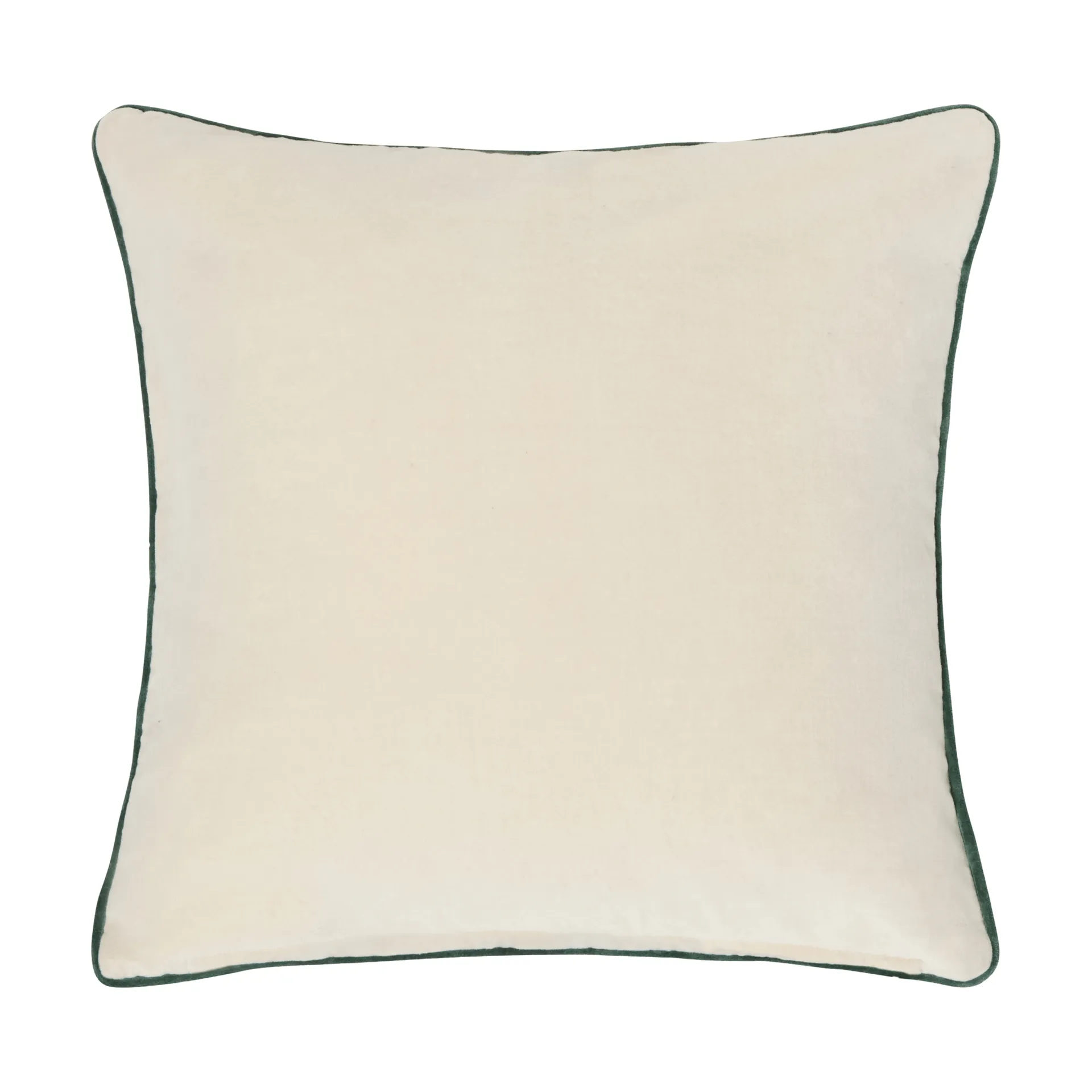 Christmas Tree velvet kussenhoes, Light beige-multi, 50x50 cm Lexington