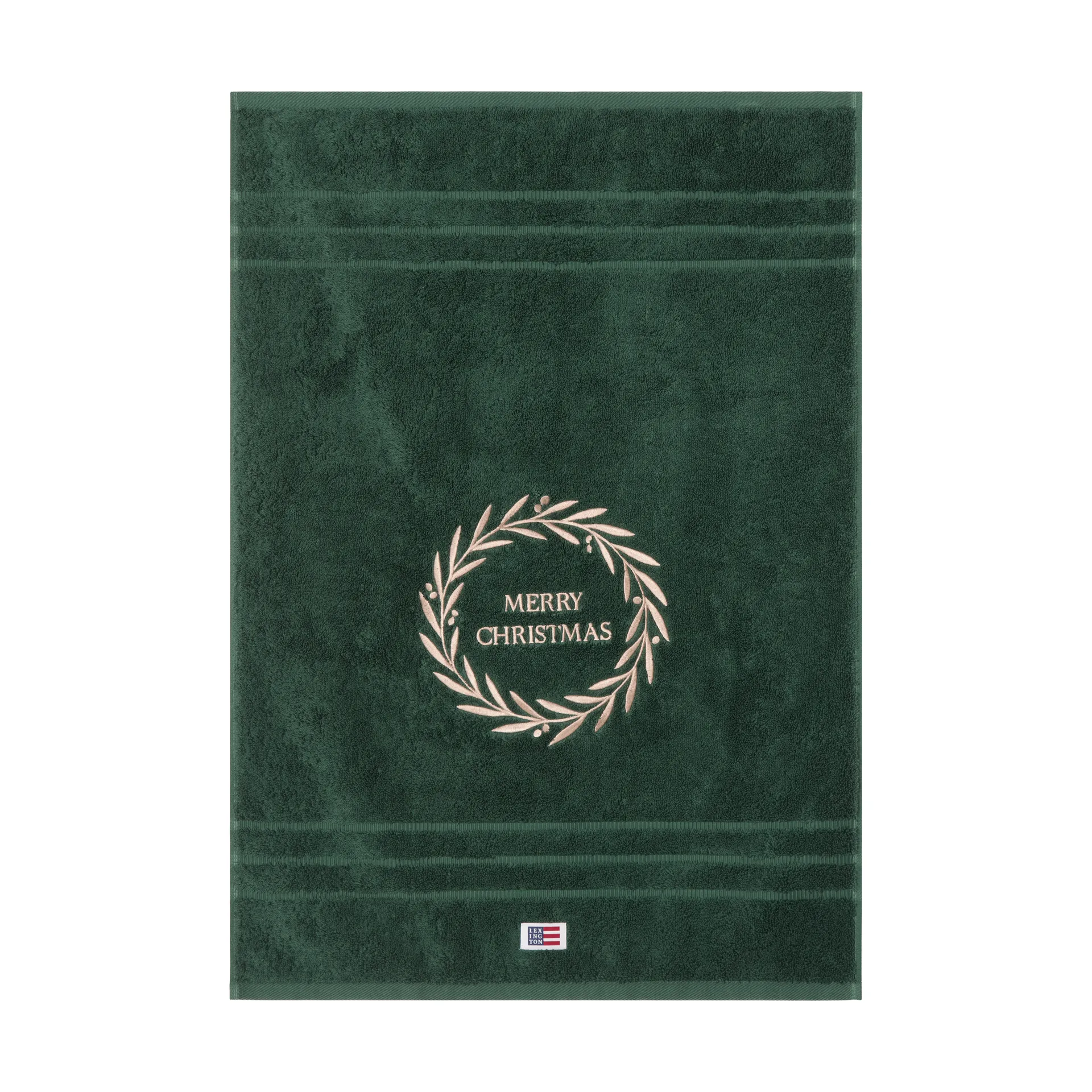 Christmas Wreath handdoek, Juniper green, 50x70 cm Lexington