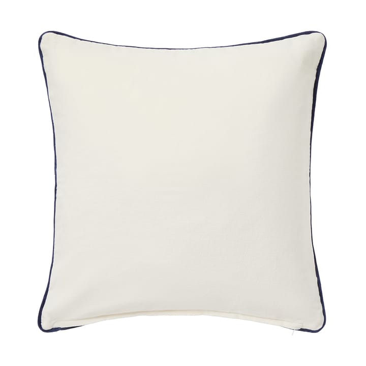 Dog lift eko. katoen twill kussensloop 50x50 cm, Beige-white Lexington