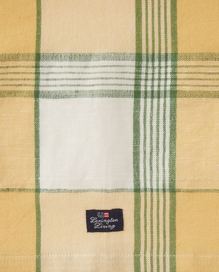 Easter Linen/Cotton keukenhanddoek 50x70 cm - Yellow-green - Lexington
