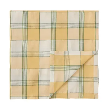 Easter Linen/Cotton tafelkleed 150x250 cm - Yellow-green - Lexington