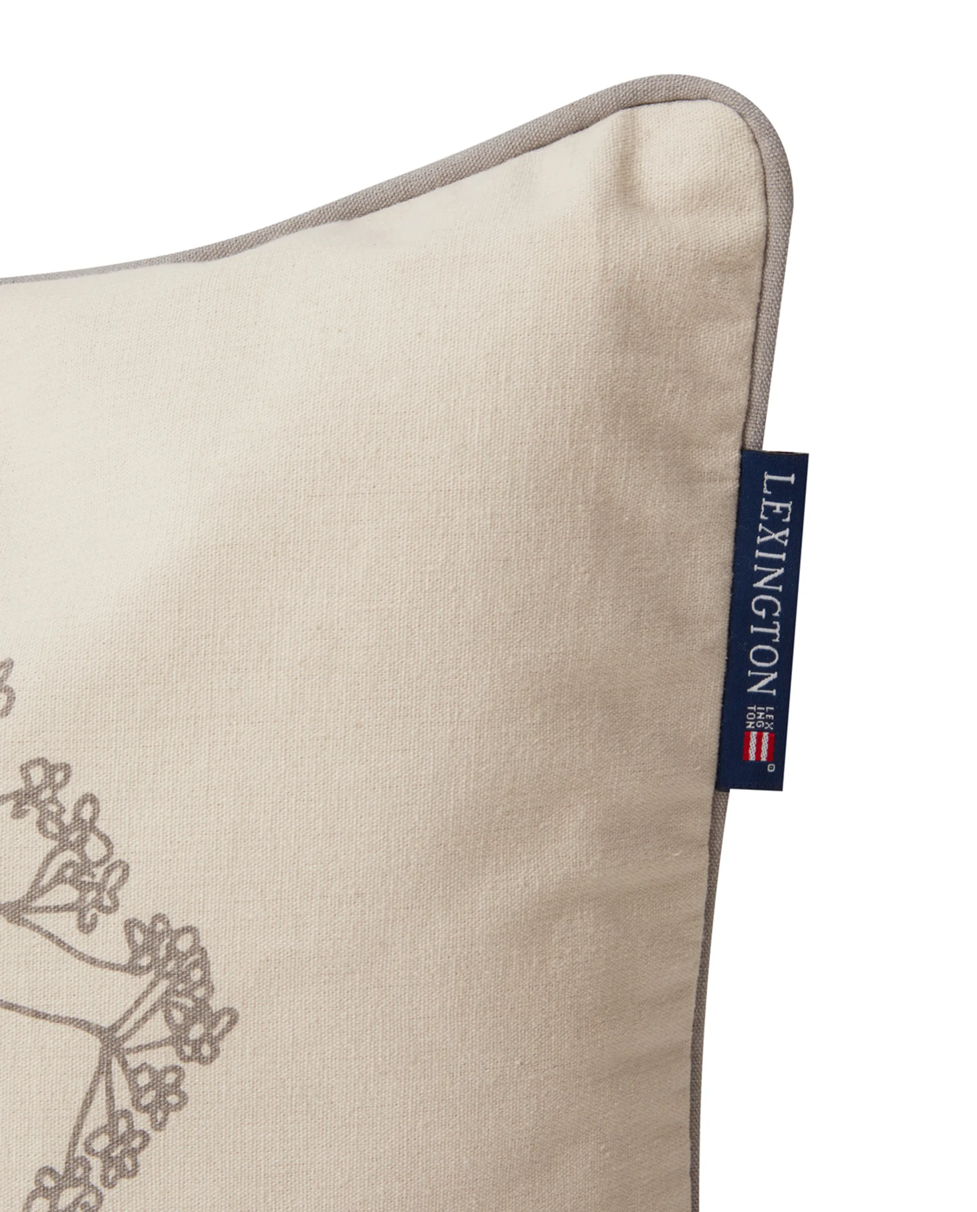 Farmers Market kussenhoes 50x50 cm, Beige Lexington