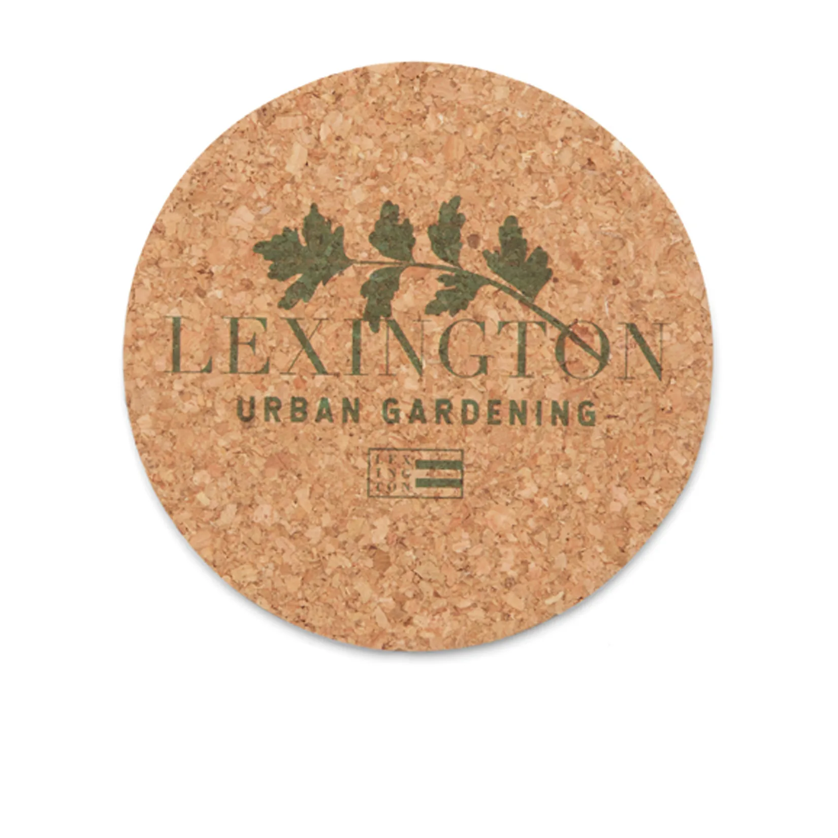 Glasonderzetters van kurk Ø10 cm 4-pack, Urban gardening Lexington
