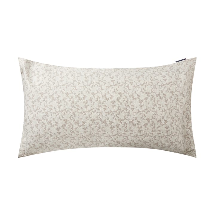 Grapevine Printed kussensloop 50x90 cm - Beige - Lexington