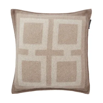 Graphic Recycled Wool kussenhoes 50x50 cm - Light beige - Lexington