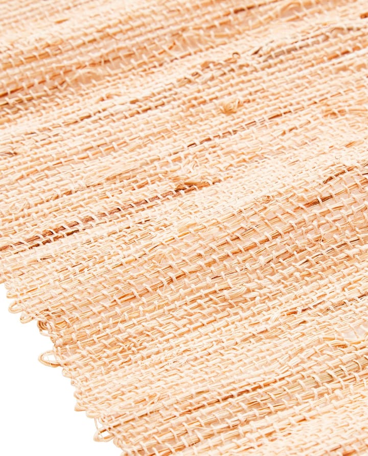 Handwoven Hemp/Ramie tafelloper 50x36 cm, Natural Lexington