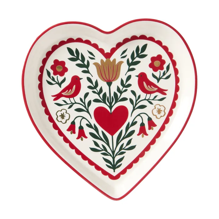 Heart serveerschaal - Multi, 13x13x1,6 cm - Lexington
