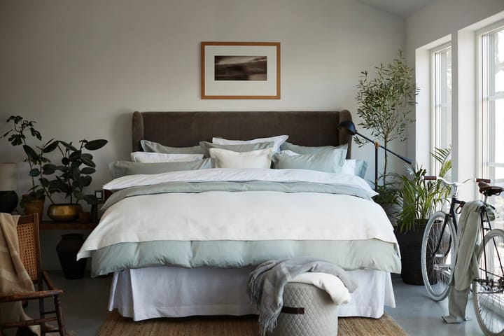 Hotel Cotton Sateen dekbedovertrek 220x220 cm, Sage green Lexington