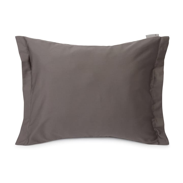 Hotel Cotton Sateen kussensloop 50x60 cm - Charcoal grey - Lexington