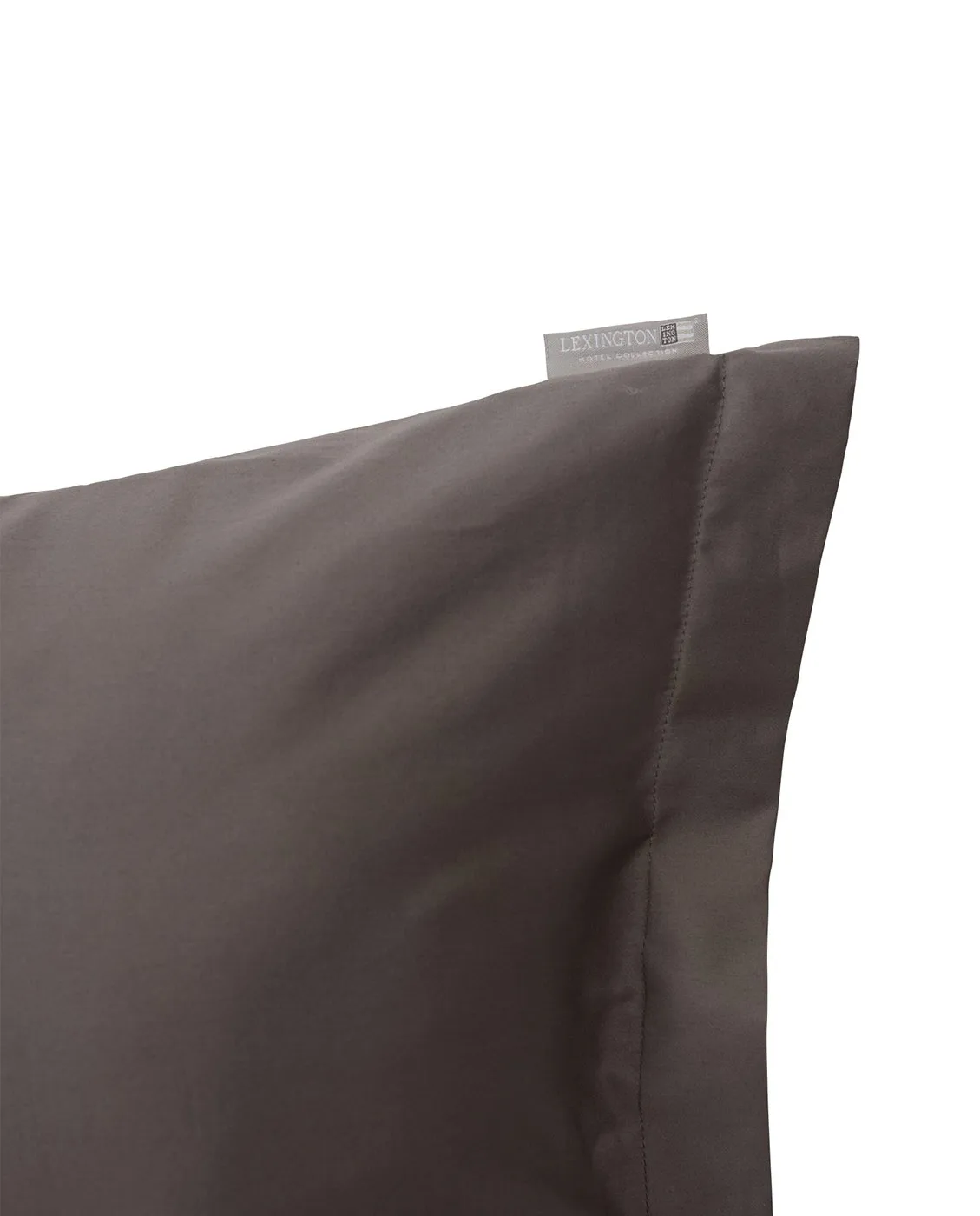 Hotel Cotton Sateen kussensloop 50x60 cm, Charcoal grey Lexington