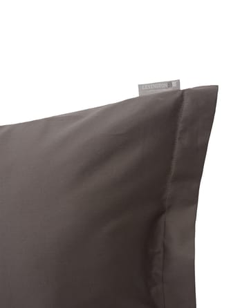 Hotel Cotton Sateen kussensloop 50x60 cm - Charcoal grey - Lexington