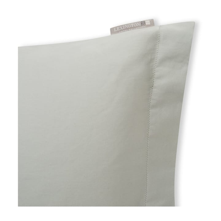 Hotel Cotton Sateen kussensloop 50x90 cm, Sage green Lexington
