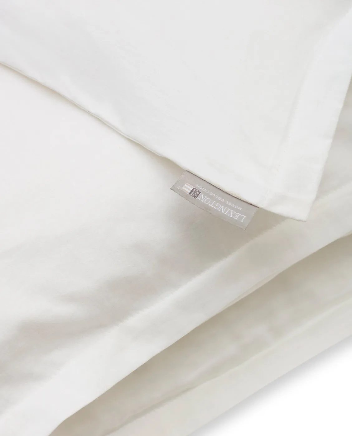 Hotel Mulberry Silk Sateen dekbedovertrek 150x210 cm, White Lexington