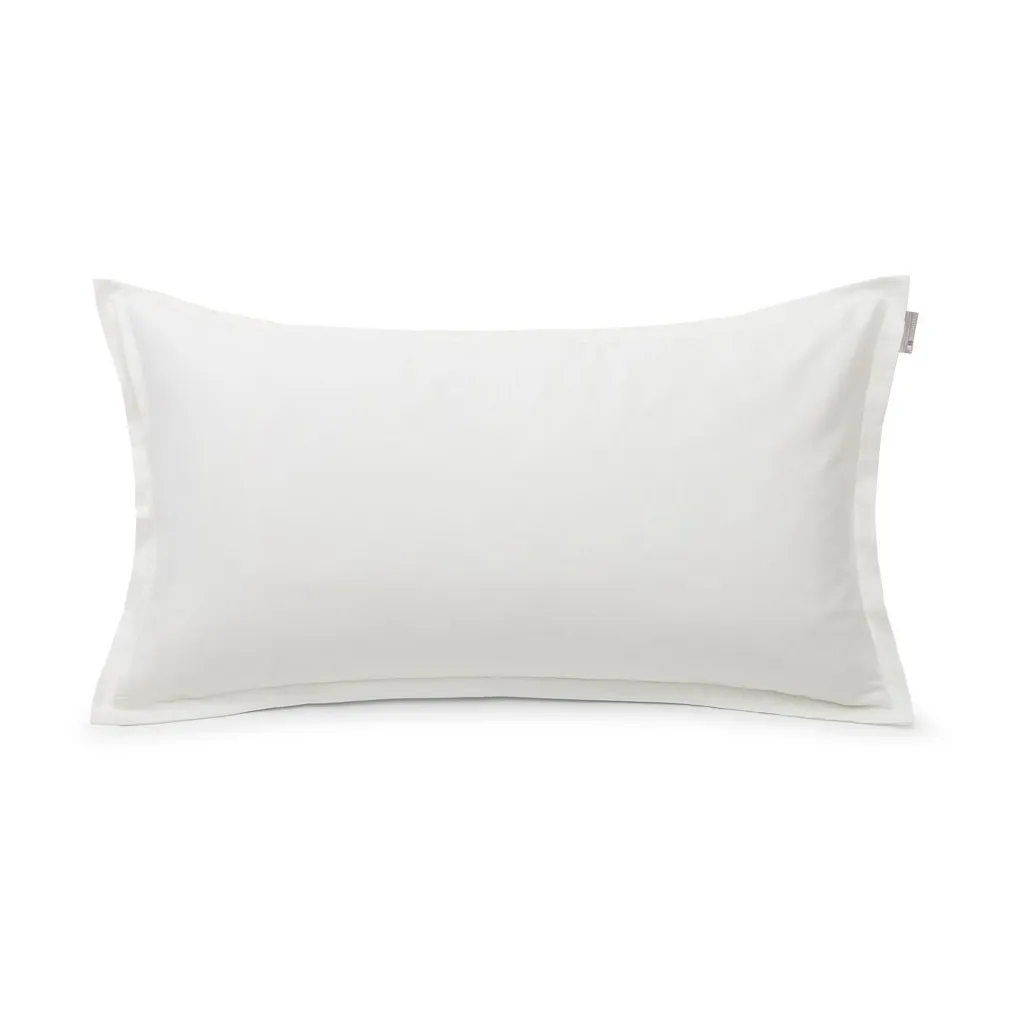 Hotel Mulberry Silk Sateen kussensloop 50x90 cm, White Lexington