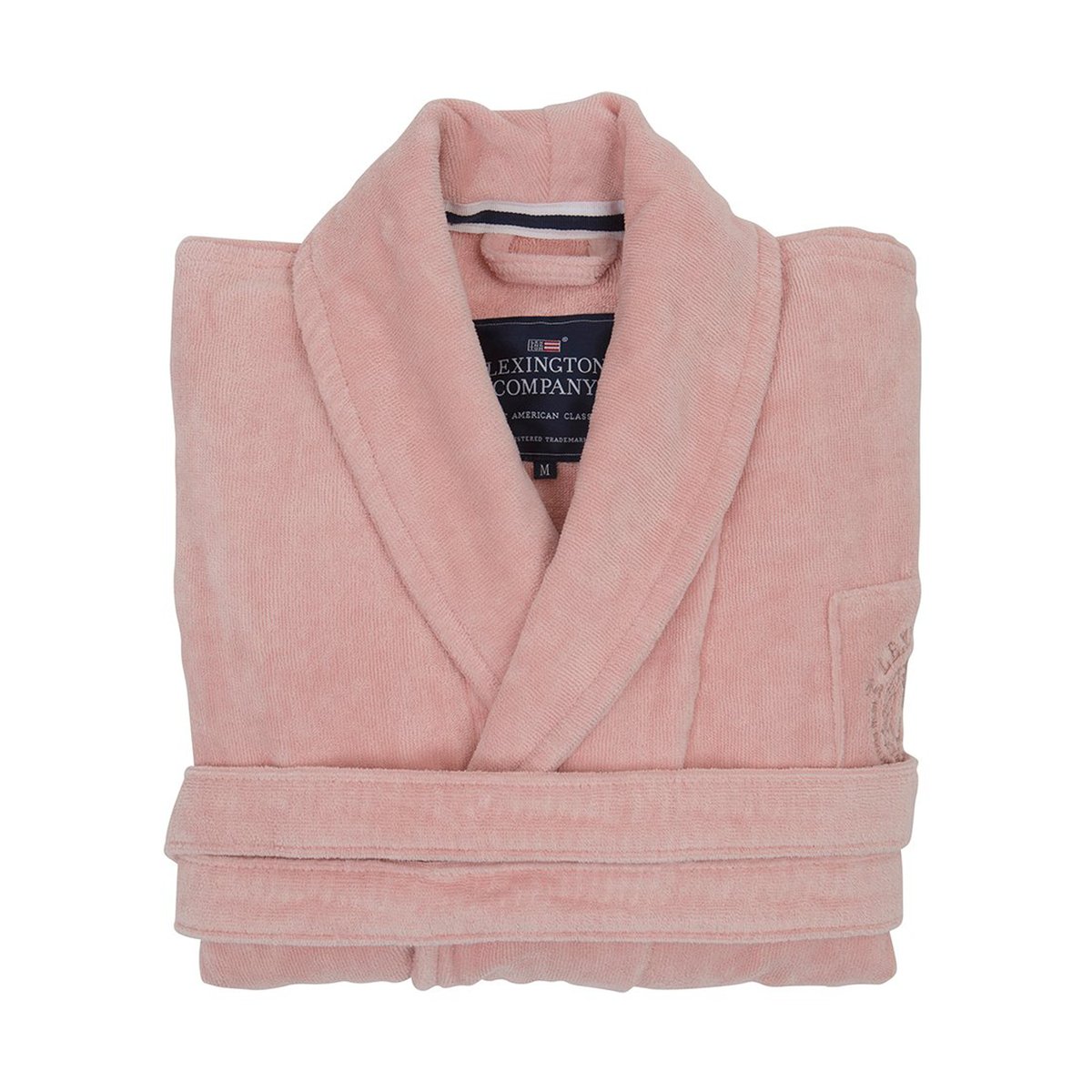 Lexington Hotel Velour ochtendjas XS Pink