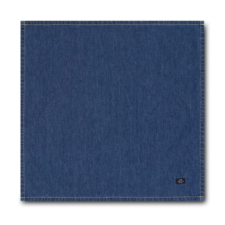 Icons Denim servet 50x50 cm - Denimblauw - Lexington