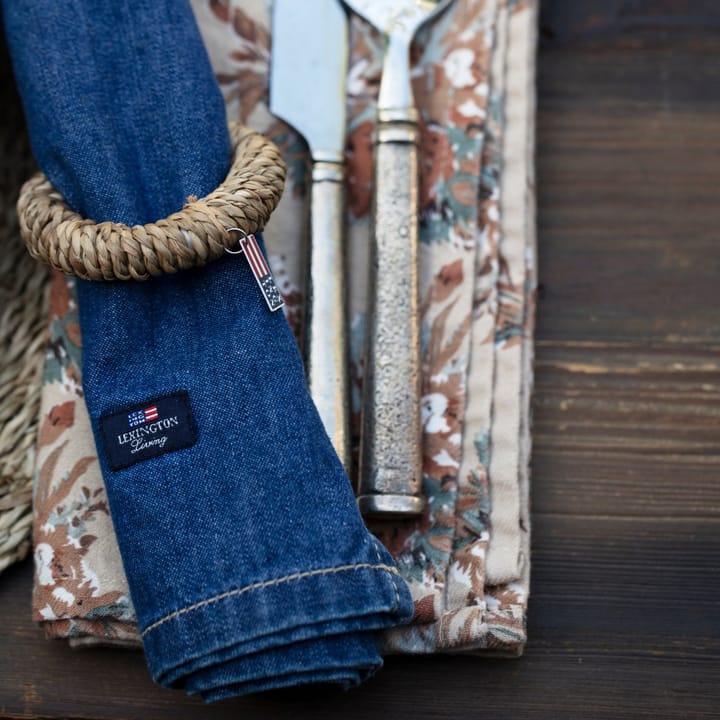 Icons Denim servet 50x50 cm, Denimblauw Lexington