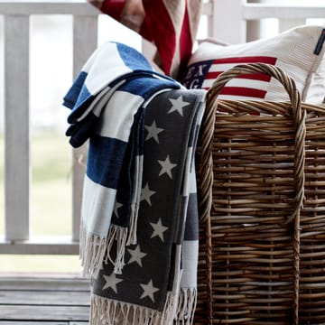 Icons Flag plaid 130x170 cm - White-navy - Lexington