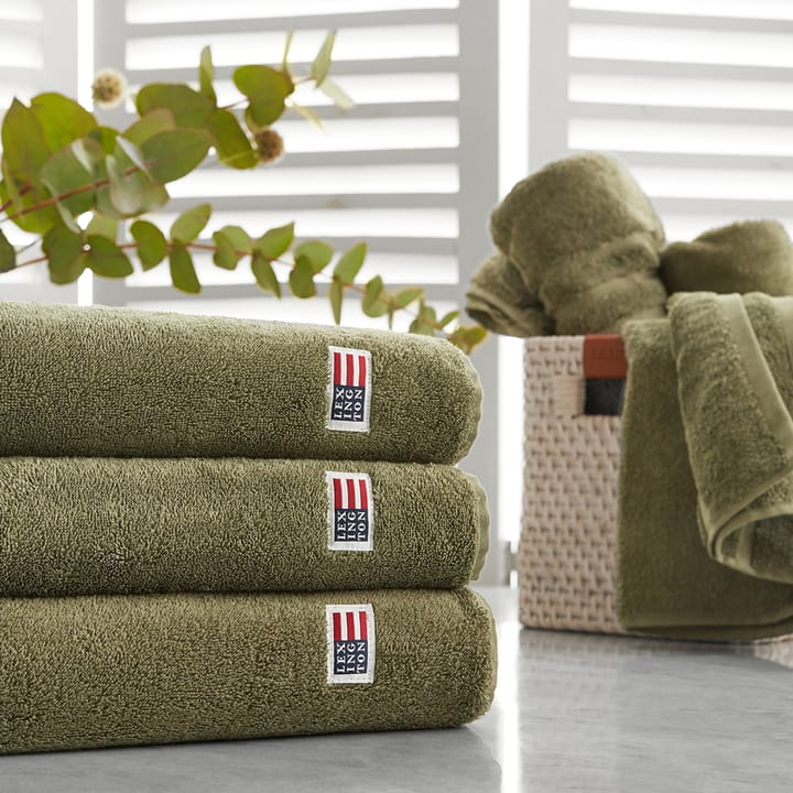 Icons Original badhanddoek 100x150 cm, Dusty olive Lexington