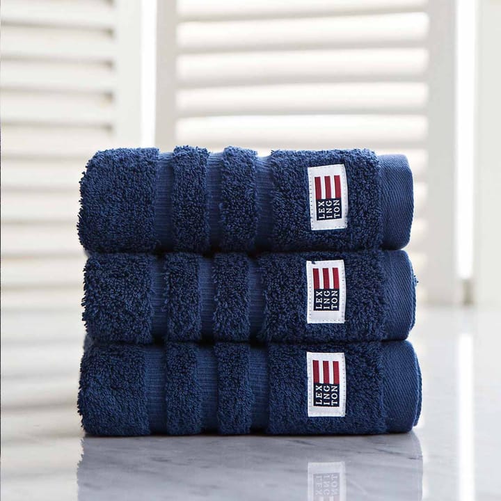 Icons Original handdoek 30x30 cm, Navy Lexington