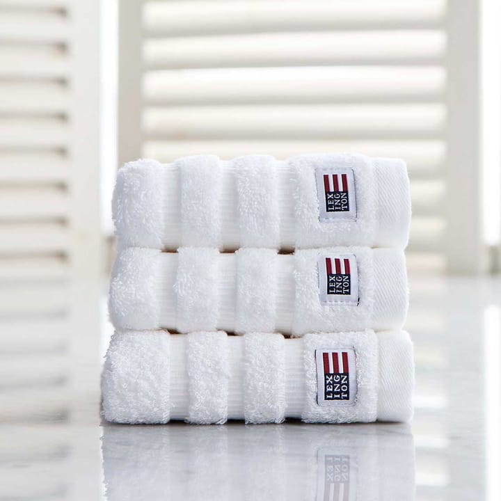 Icons Original handdoek 30x30 cm, White Lexington