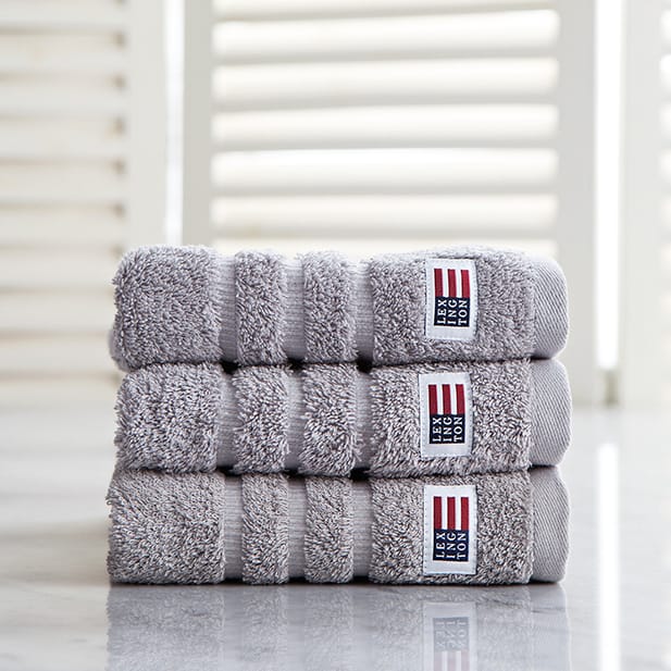 Icons Original handdoek 30x50 cm, Dark gray Lexington