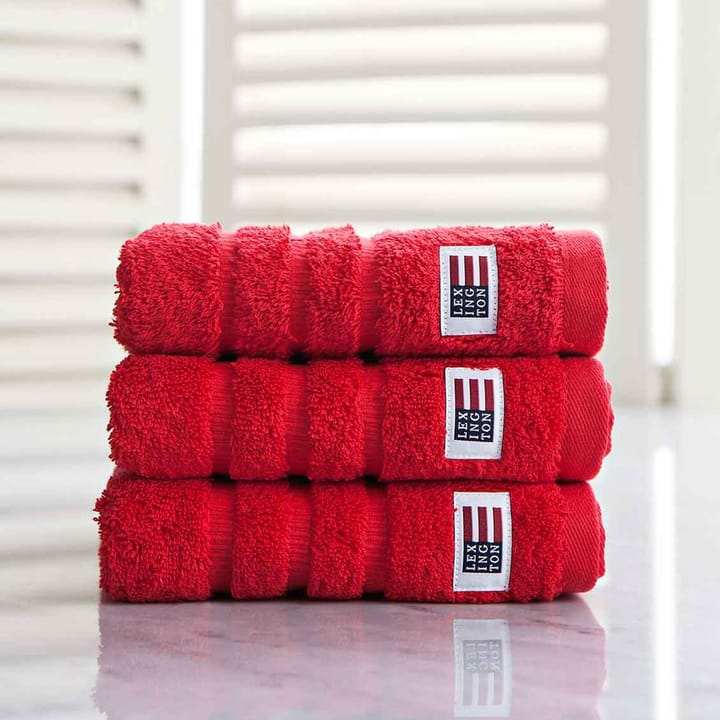 Icons Original handdoek 30x50 cm, Red Lexington