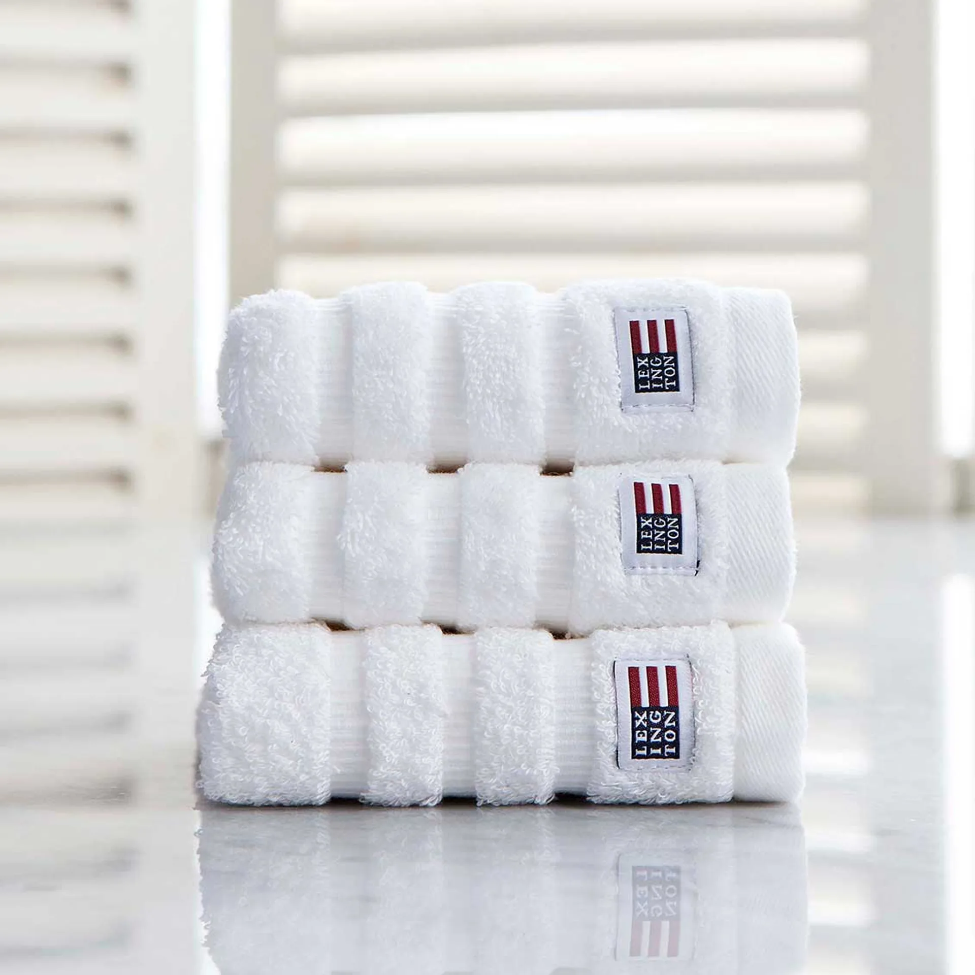 Icons Original handdoek 30x50 cm, White Lexington