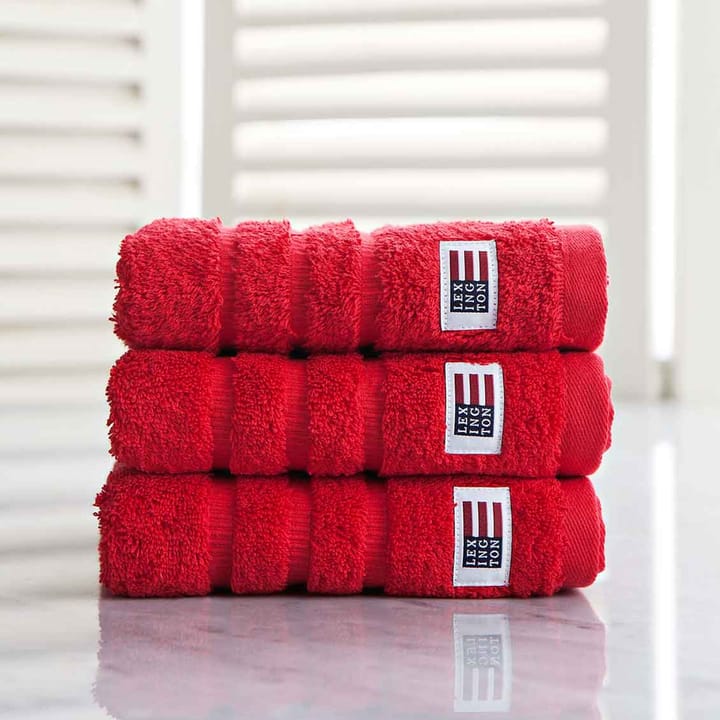 Icons Original handdoek 50x70 cm, Red Lexington