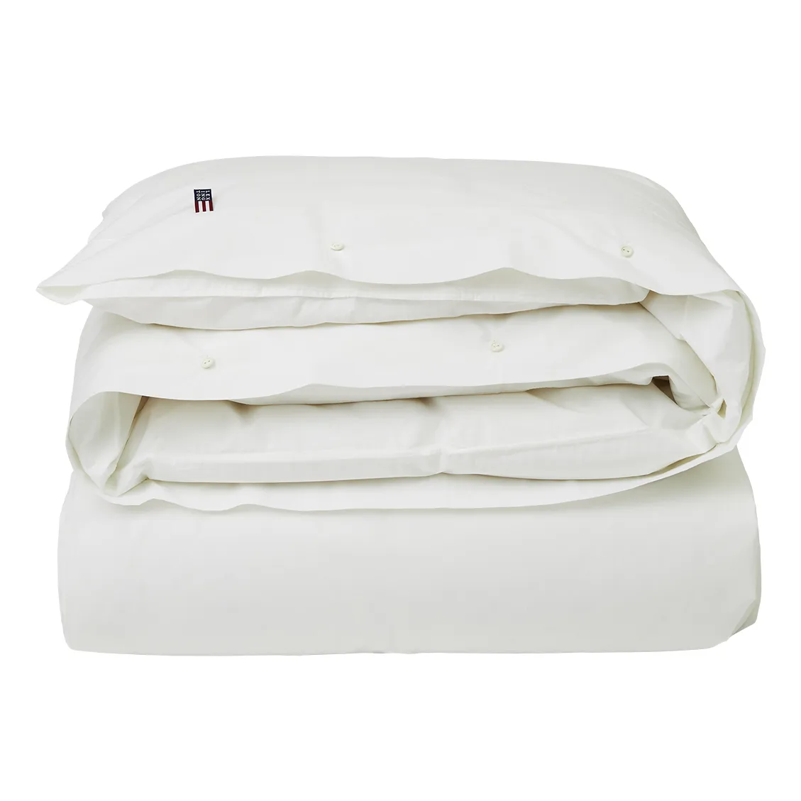 Lexington Icons Pin Point dekbedovertrek 220x220 cm White