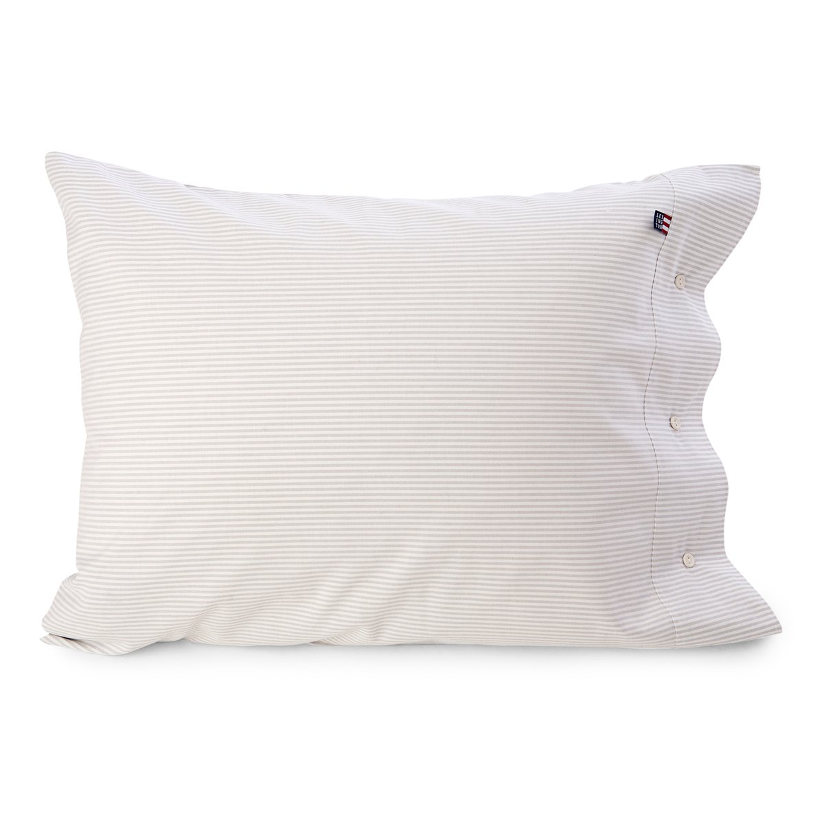 Lexington Icons Pin Point kussensloop 50x60 cm Beige-white